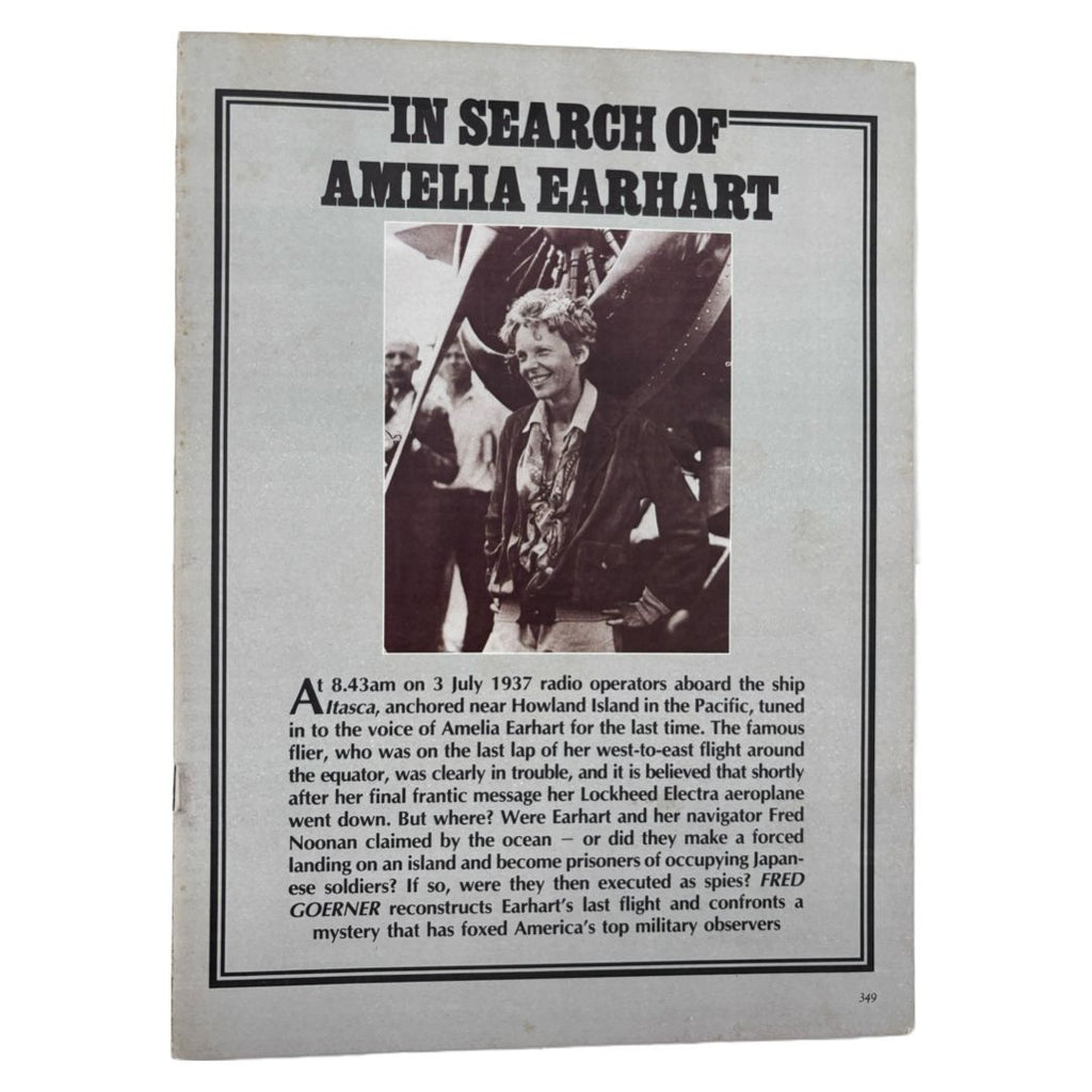 In Search Of Amelia Earhart