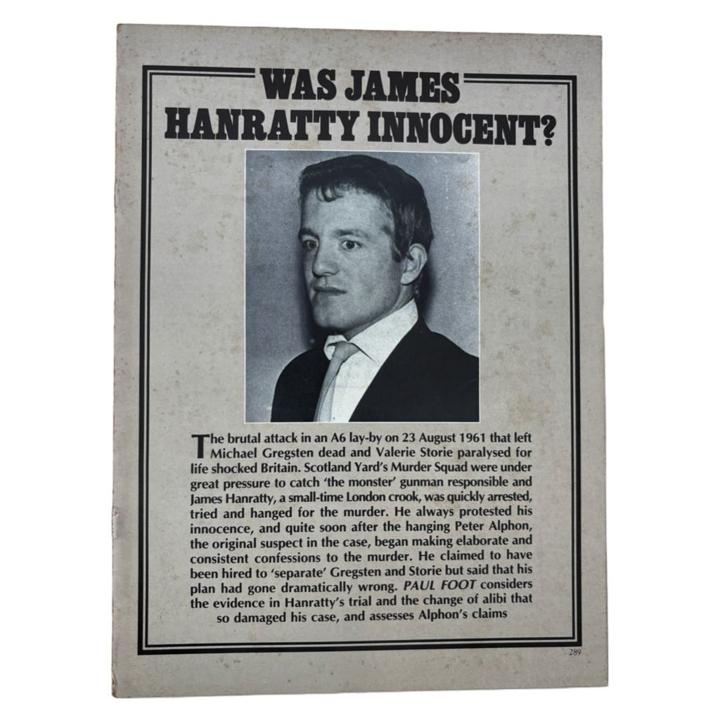 Was James Hanratty Innocent?