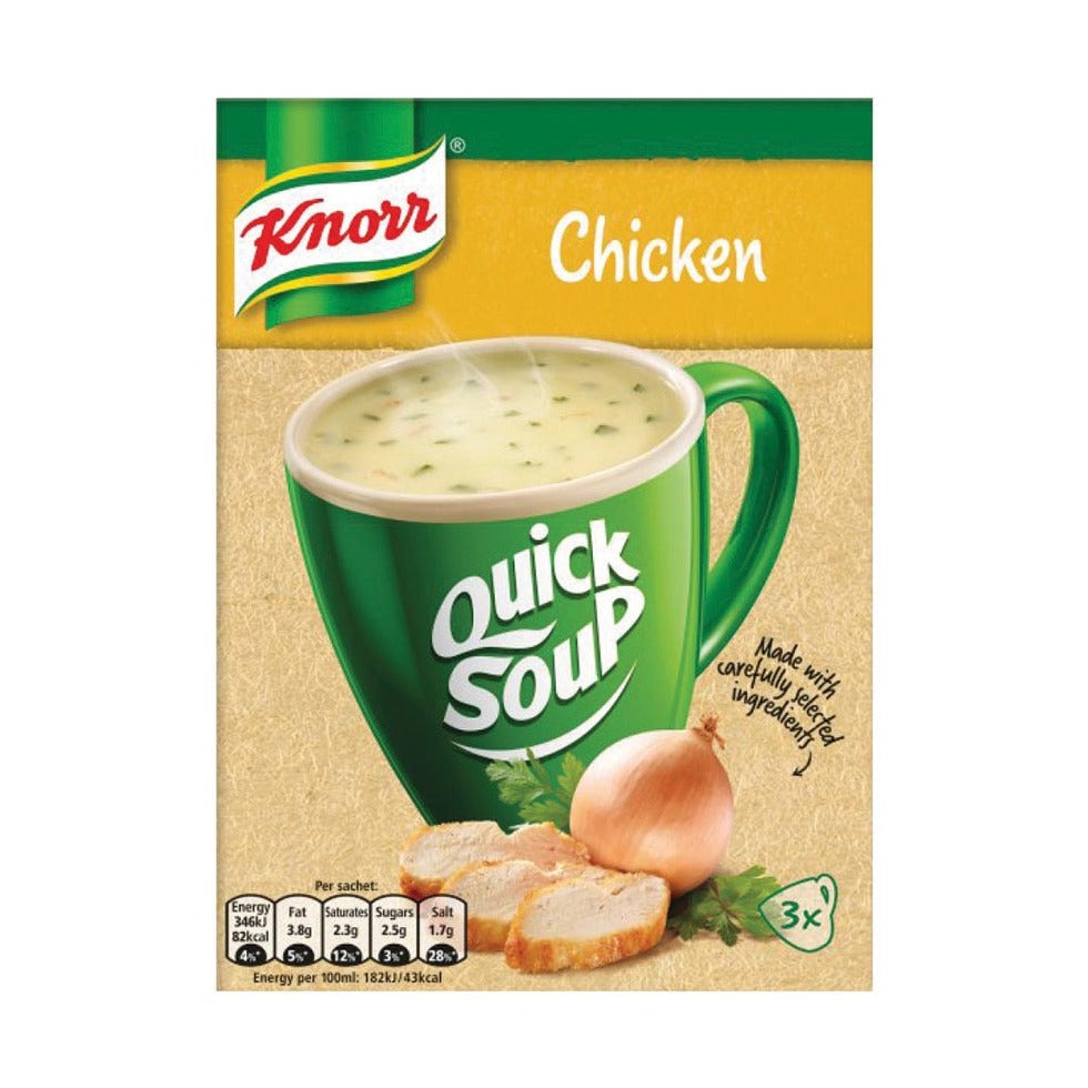 Knorr Chicken Quick Soup, 51g X 3