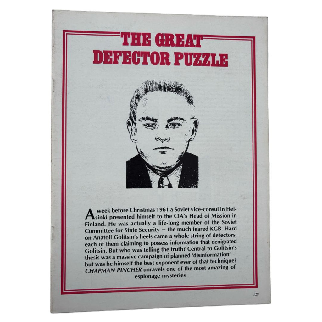 The Great Defector Puzzle