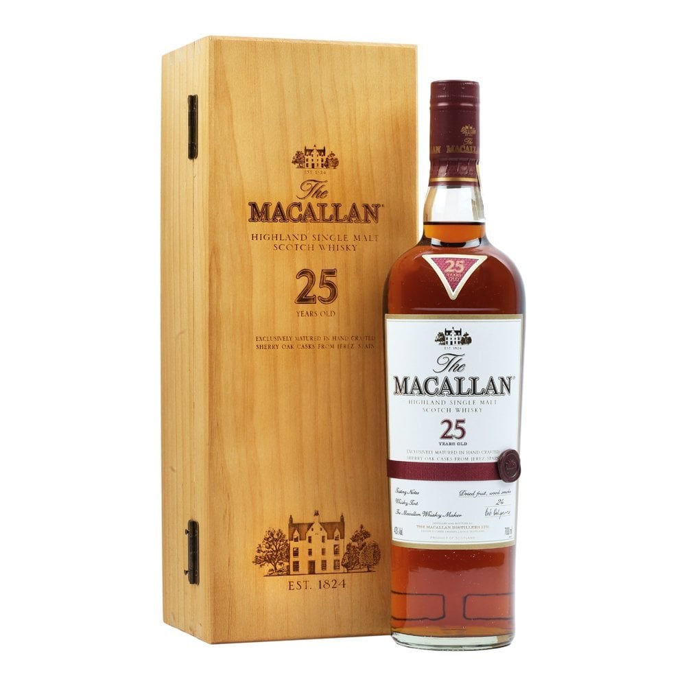 MACALLAN 25 Years Old 2011 Original Bottling 70CL – ALS Malta