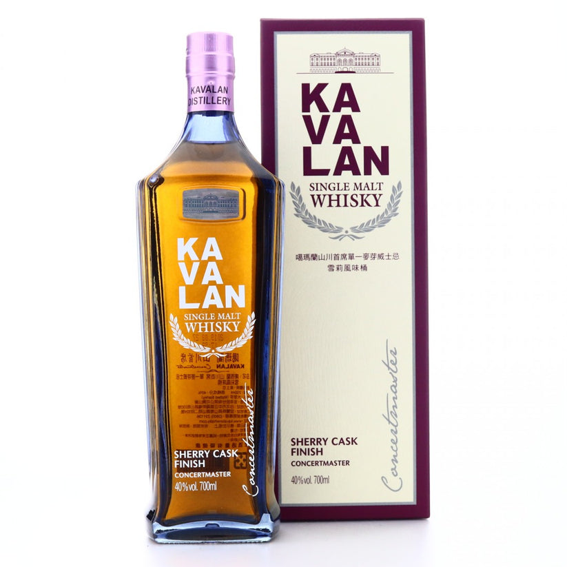 Kavalan CONCERTMASTER Sherry Cask Finish 40% Vol. 0,7l – ALS Malta