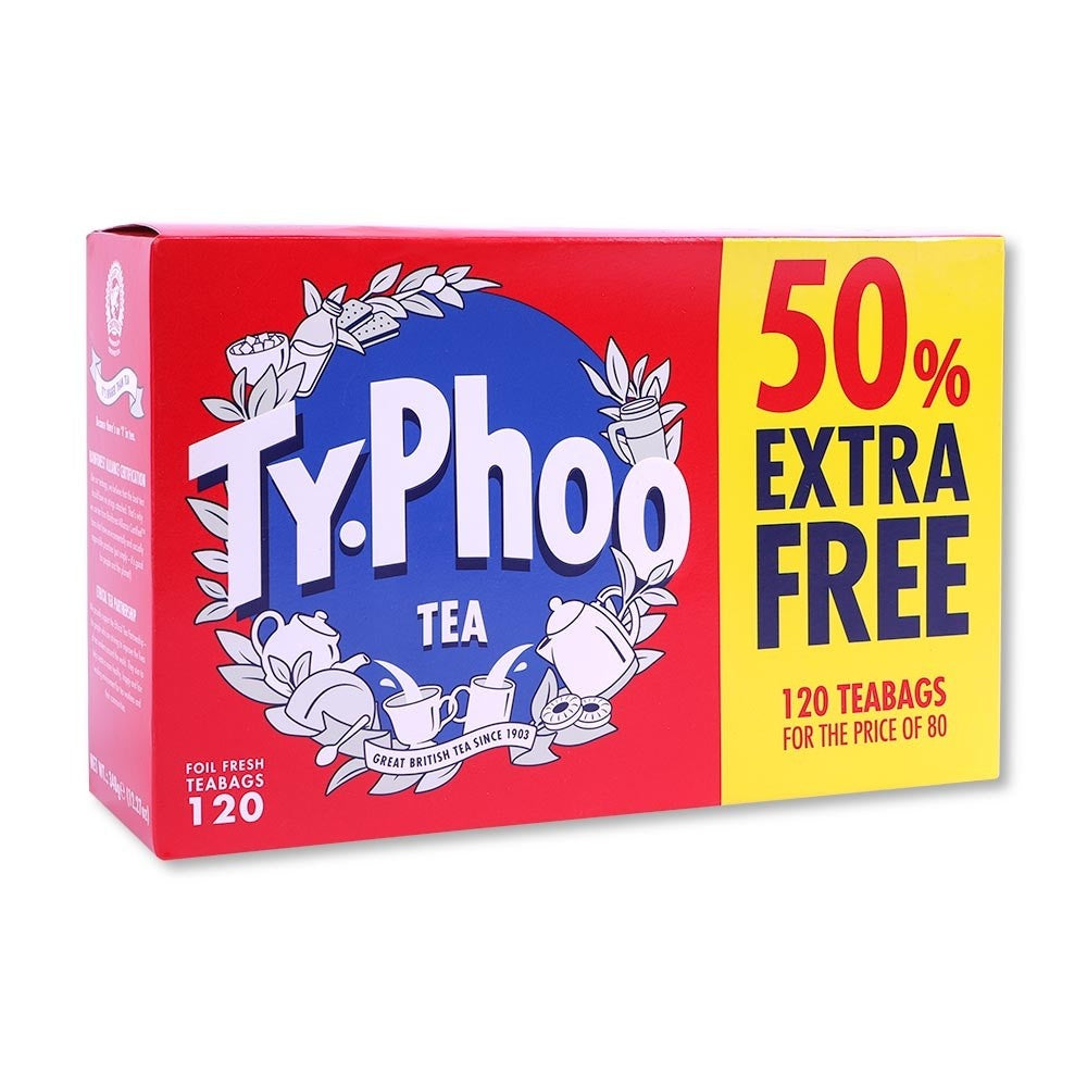 Typhoo Tea 80+50% x348g