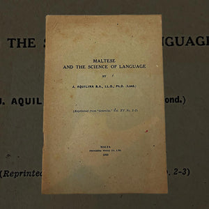 Maltese And The Science Of Language