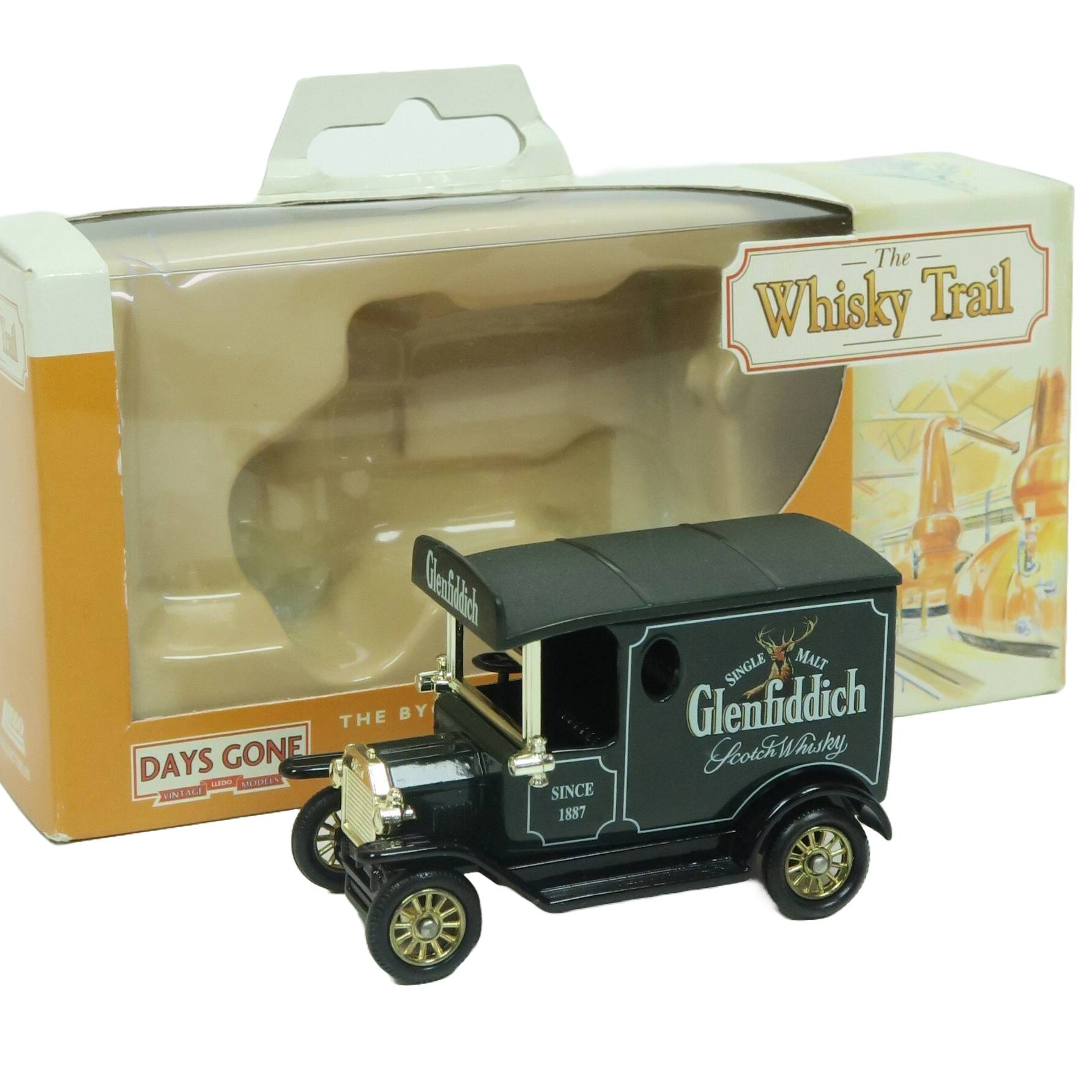 Glenfiddich Collectible Car Lledo Ford Model T Van with Box