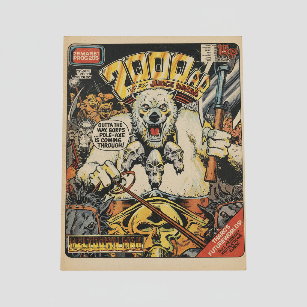 2000Ad 28 Mar 1981 Prog 205