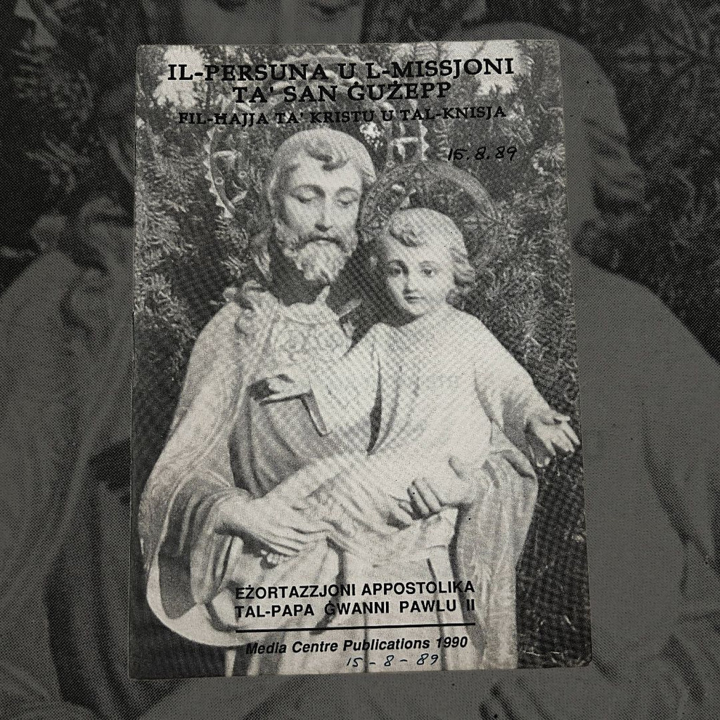 Il-Persuna U L-Missjoni Ta` San Guzepp