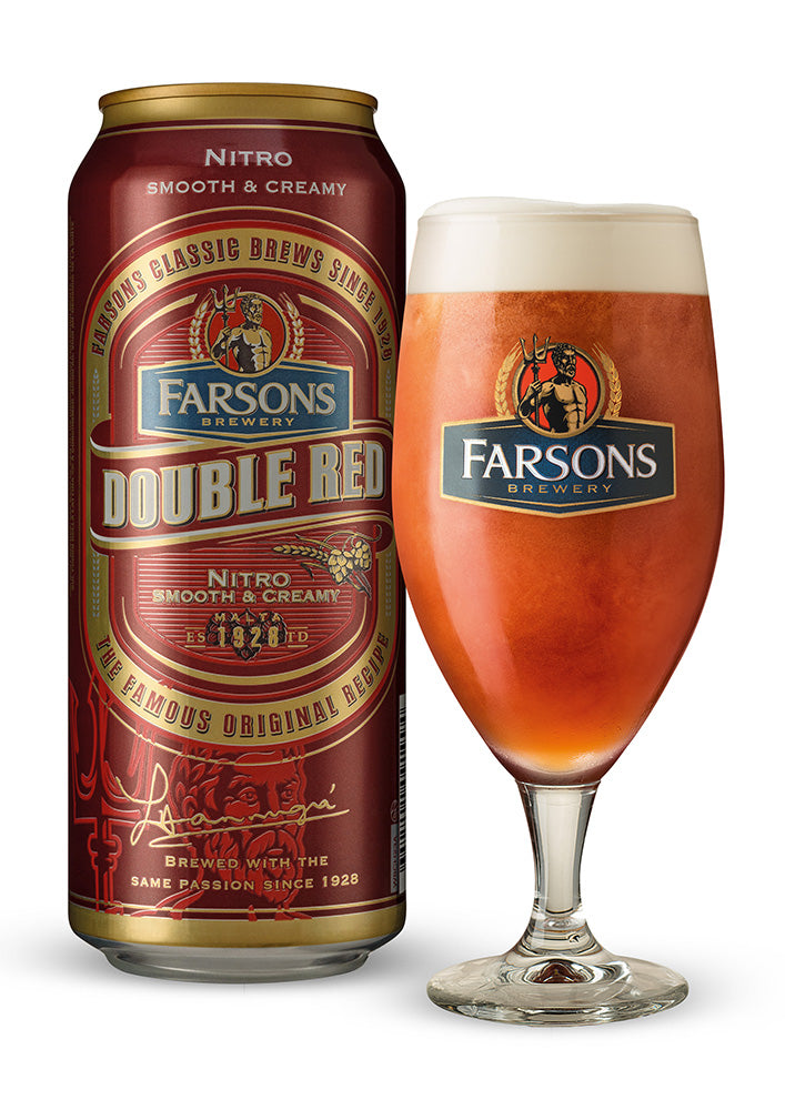 Double Red Farsons Beer, 50cl