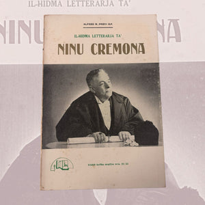 Il-Hidma Letterarja Ta` Ninu Cremona