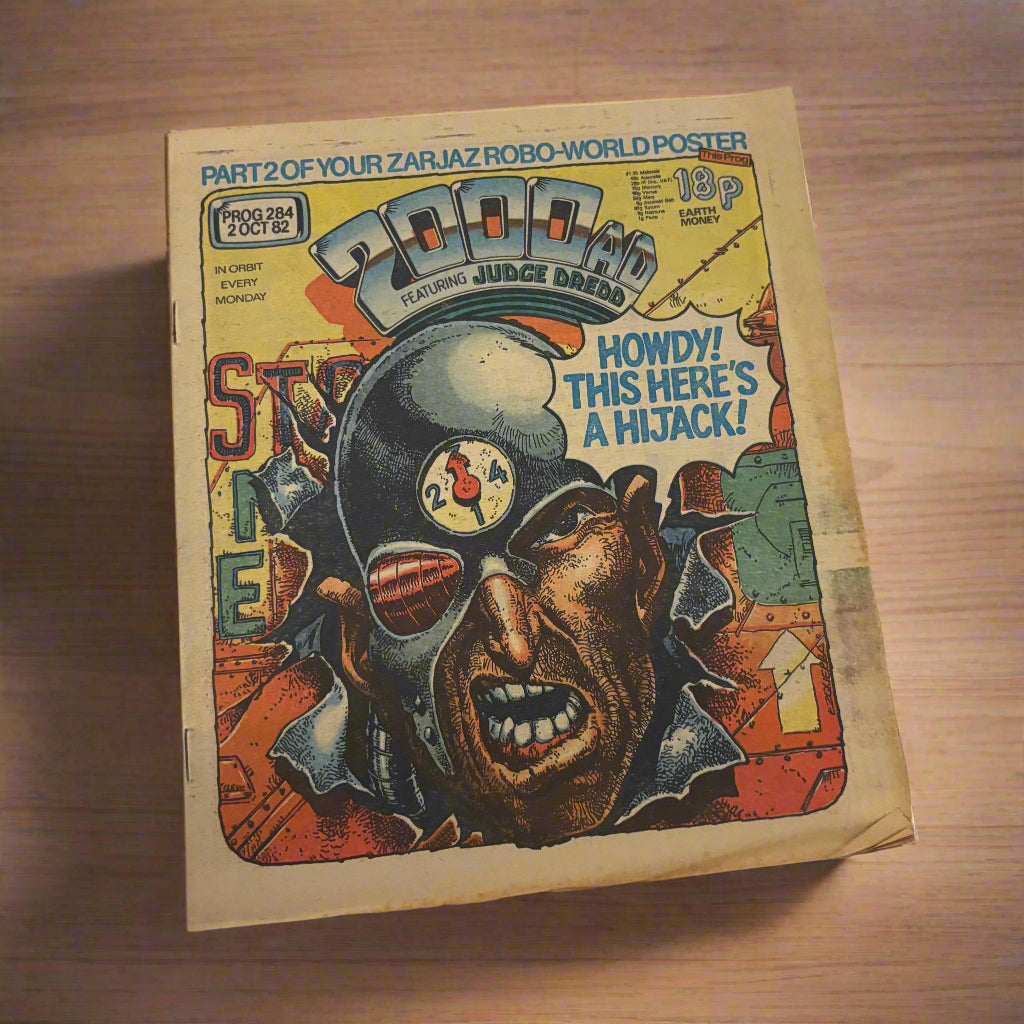 2000Ad Featuring Judge Dredd Comic Book Prog 720 2Nd March 1991