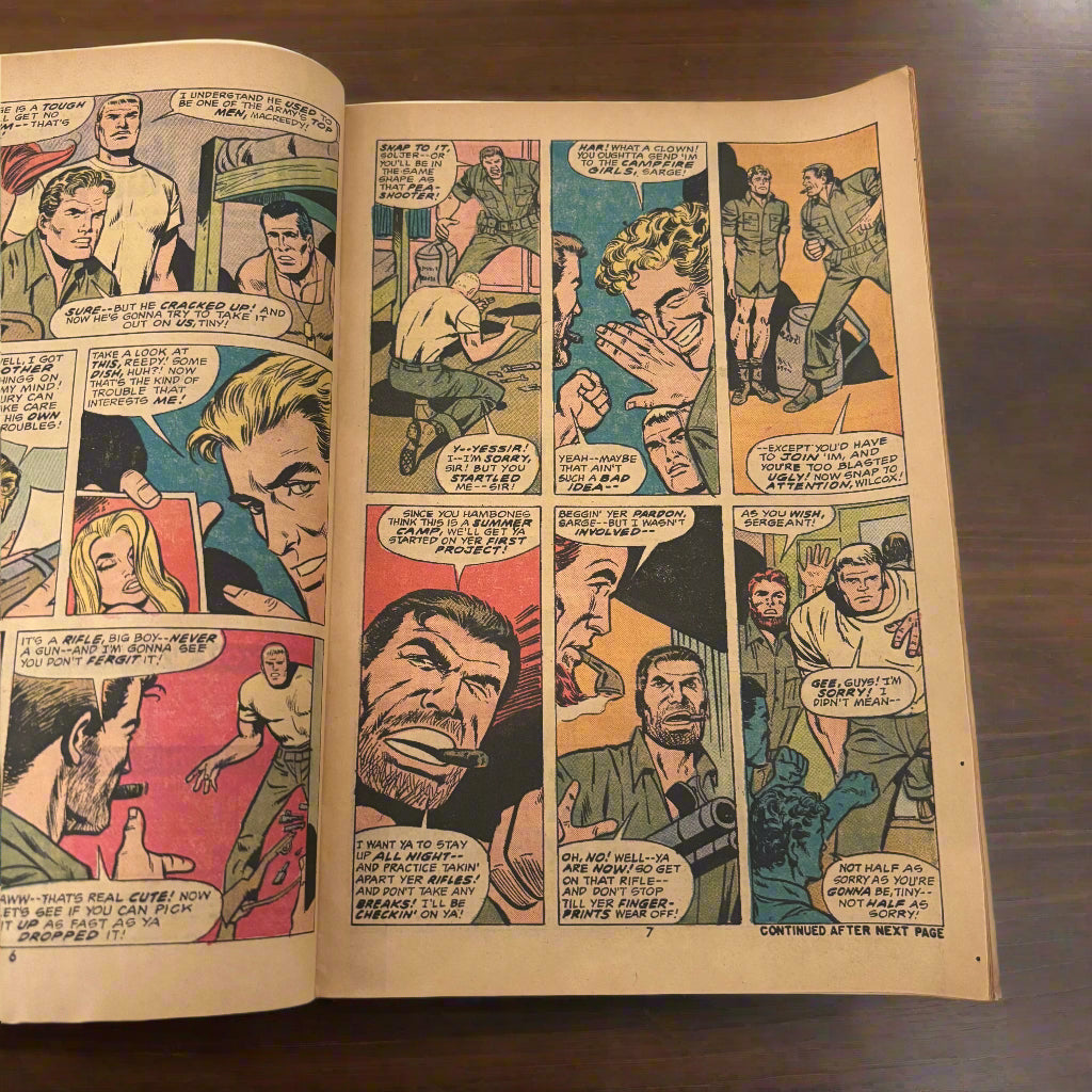 SGT. FURY And his Howling Commandos #116 MARVEL COMICS, BRONZE AGE, 1973