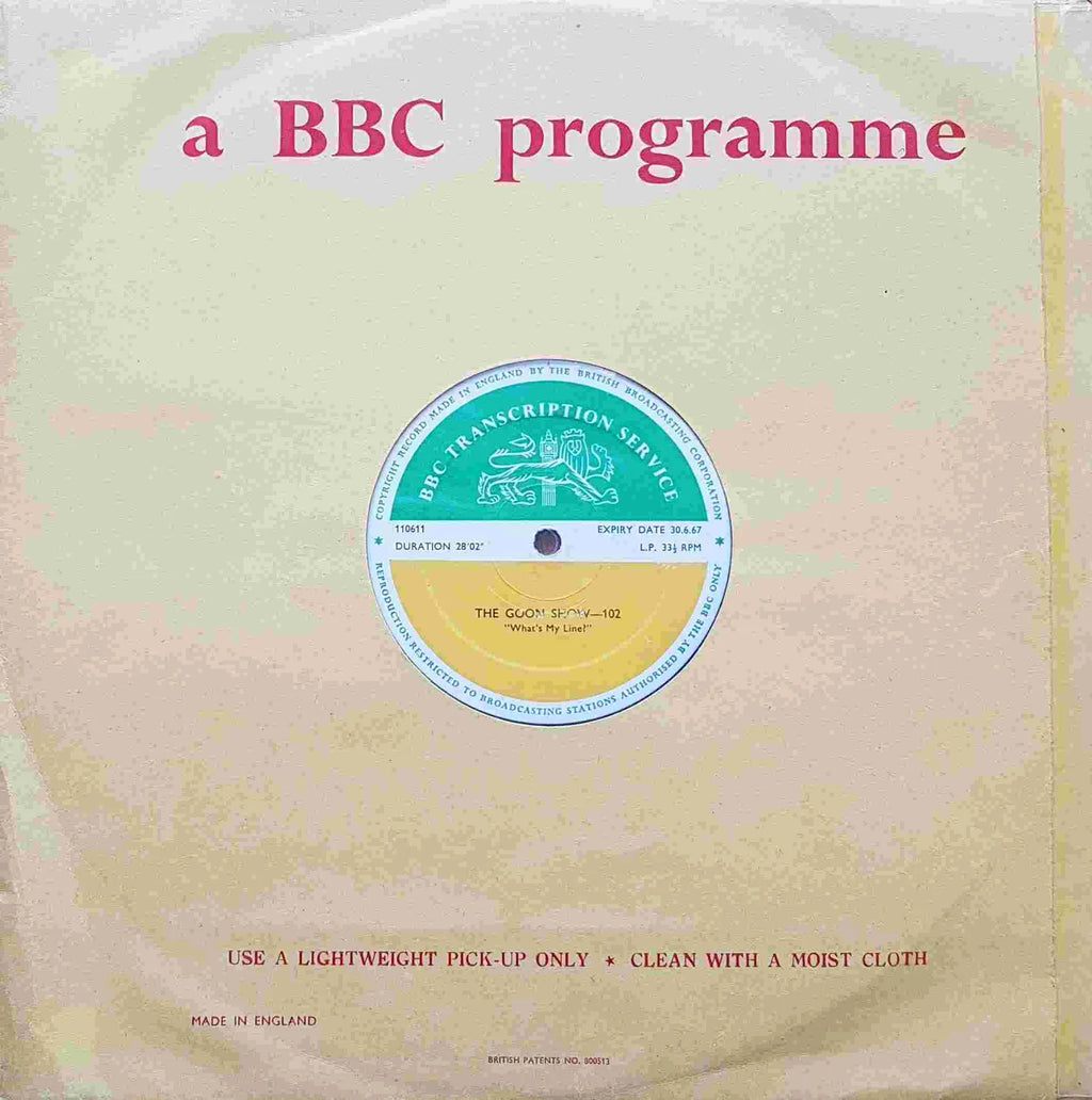 The Goon show - 101 & 102 – Vinyl