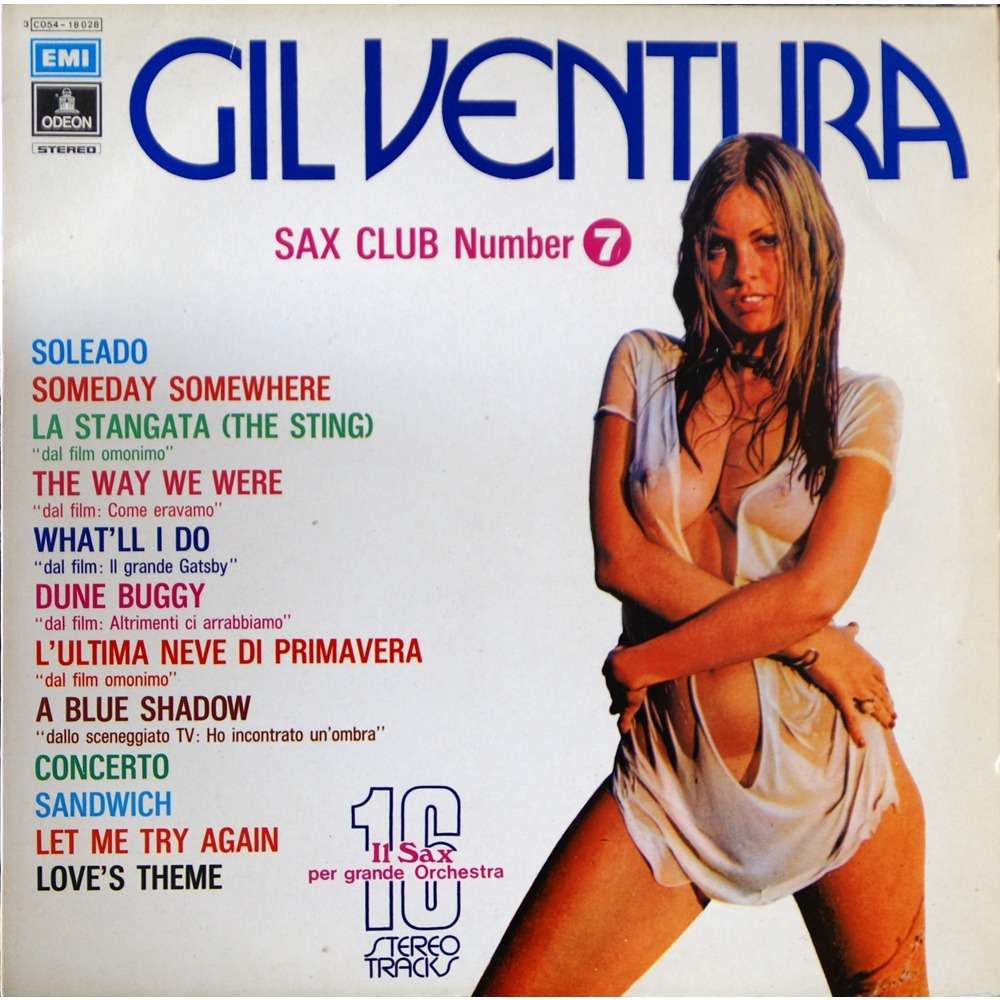 Gil Ventura Sax Club Number 7 - Vinyl