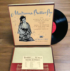 Two Puccini Madama Butterfly LP Box Sets – Vinyl
