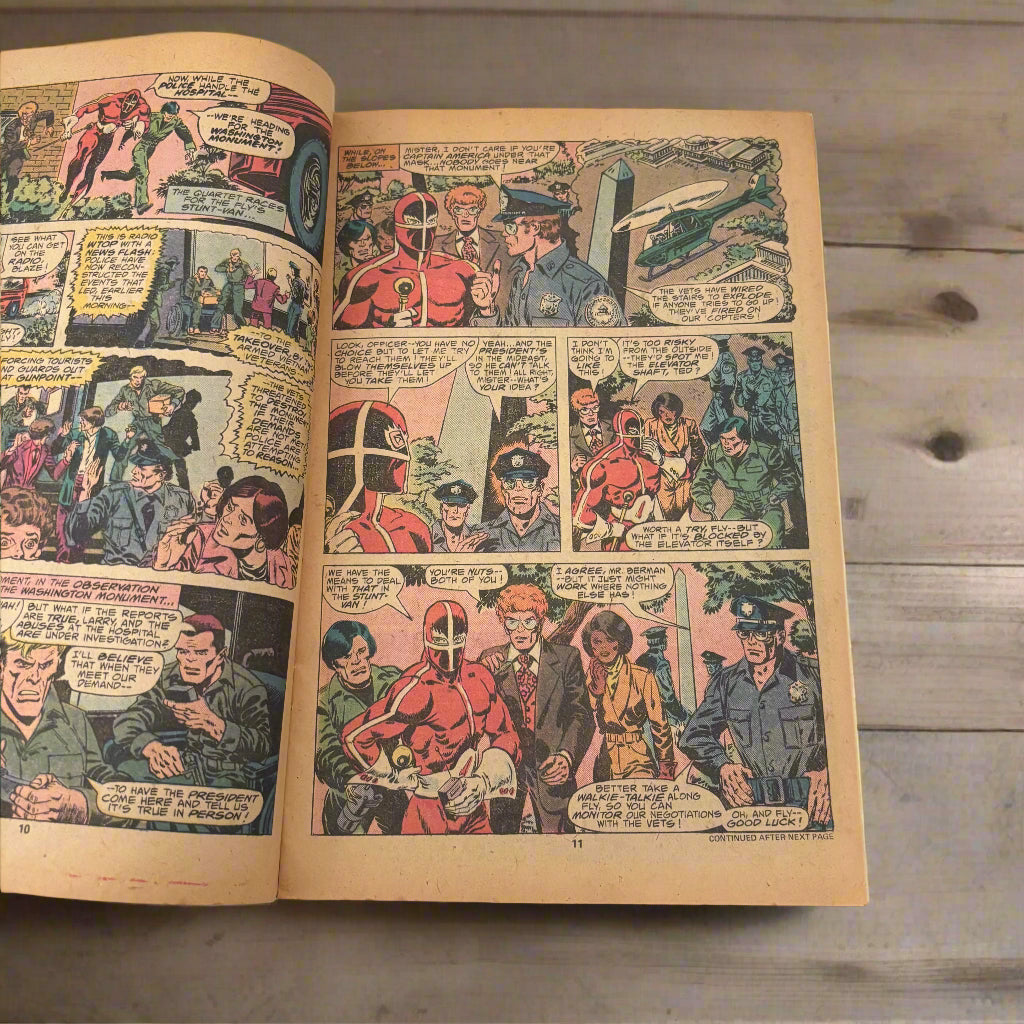 The Human Fly, Marvel, Vol 1, no. 15 Nov 1978, War in the Washington Monument