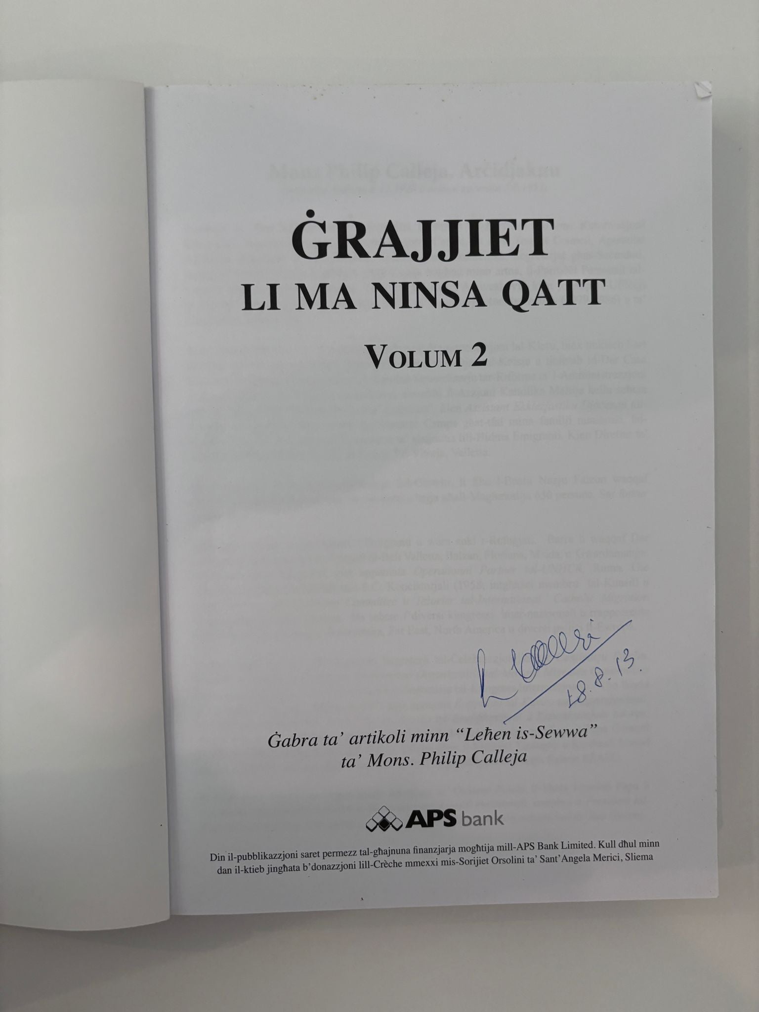 Grajjiet Li Ma Ninsa Qatt Vol.2