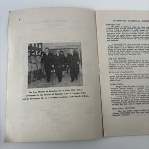 Secondary Technical School Paola Distribution Of Prizes 1962