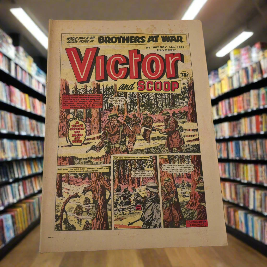 Victor and Scoop Comic No. 1082 - 14th November 1981