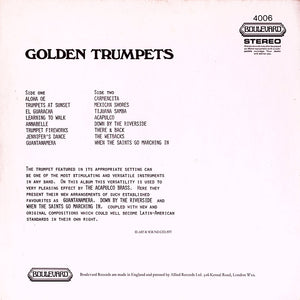 The Acapulco Brass – Golden Trumpets 16 Great Trumpet Hits - Vinyl