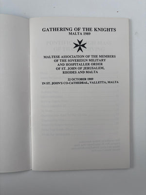 Gathering Of The Knights Malta 1989