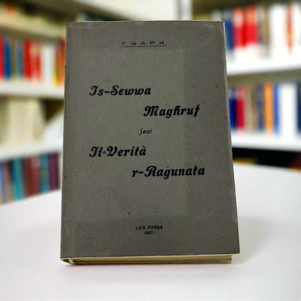 Is-Sewwa Maghruf Jew Il-Verita R-Ragunata