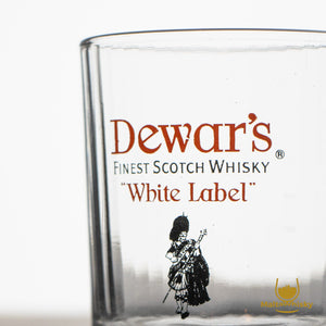 Dewar`s Finest Scotch Whisky "White Label"  Whisky Tumbler