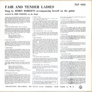 Robin Roberts   •   Come All ye Fair and Tender Ladies - Vinyl