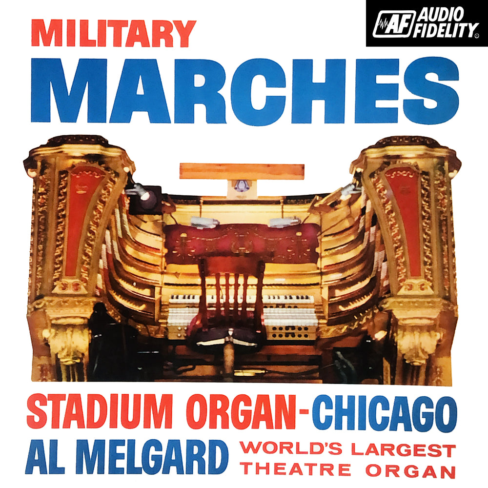 Al Melgard; Chicago Stadium Organ - Military Marches - Vinyl