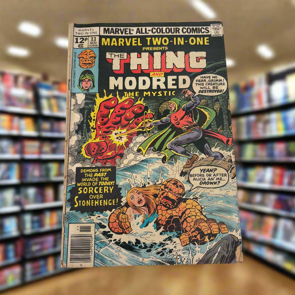 Marvel Two-In-One # 33 The Thing & Modred The Mystic Nov 1977