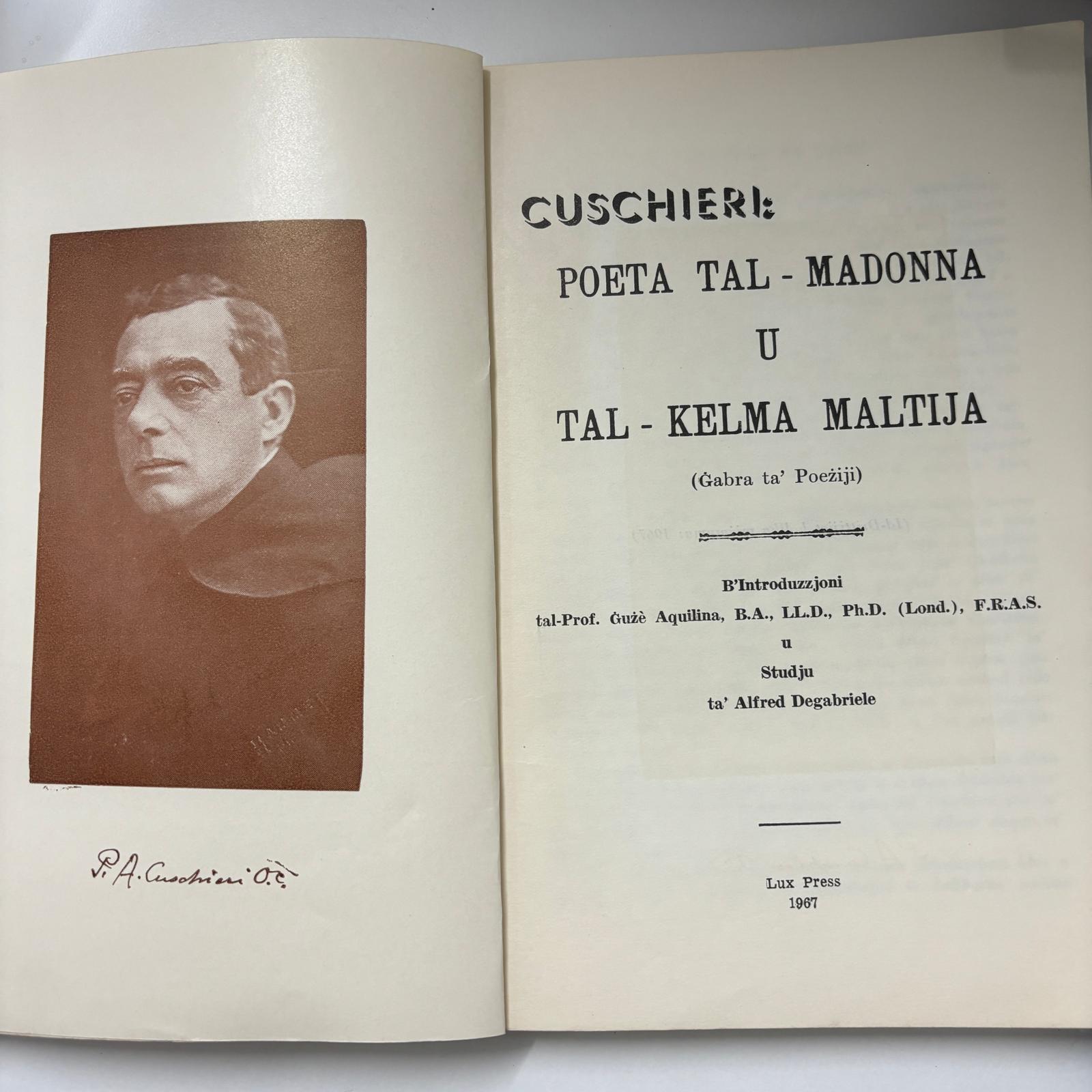 Poeta Tal-Madonna U Tal-Kelma Maltija