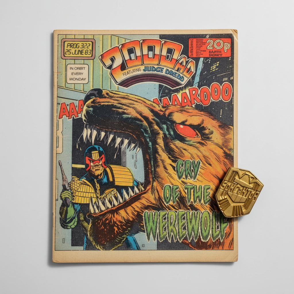 2000Ad 25 June 1983 Prog 322