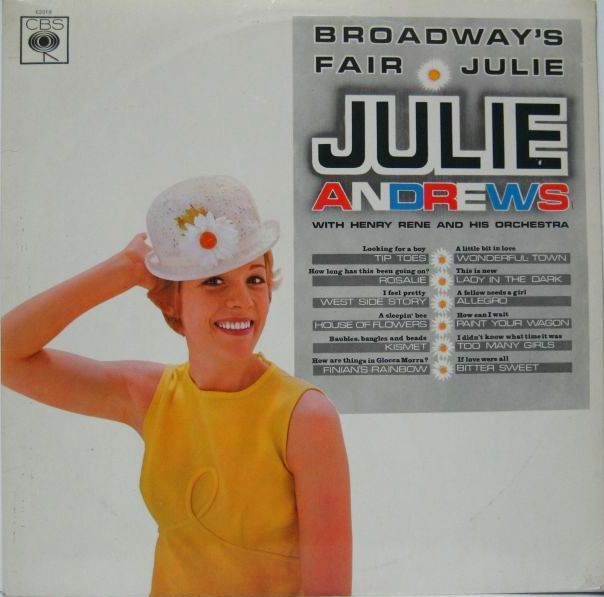 Julie Andrews – Broadway's Fair Julie - Vinyl