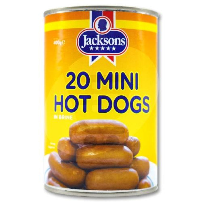 Jacksons 20 Mini Hot Dogs x160g