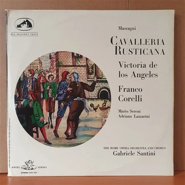 CAVALLERIA RUSTICANA / VICTORIA DE LOS ANGELES / FRANCO CORELLIİ MARIO SERENI, ADRIANA LAZZARINI, GABRIELE SANTINI - Vinyl