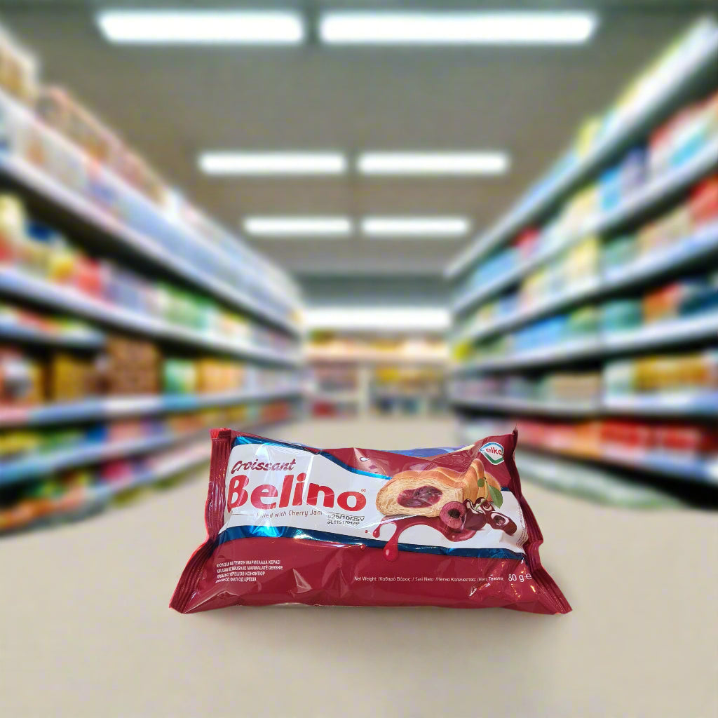 Belino Cherry Croissants 80g
