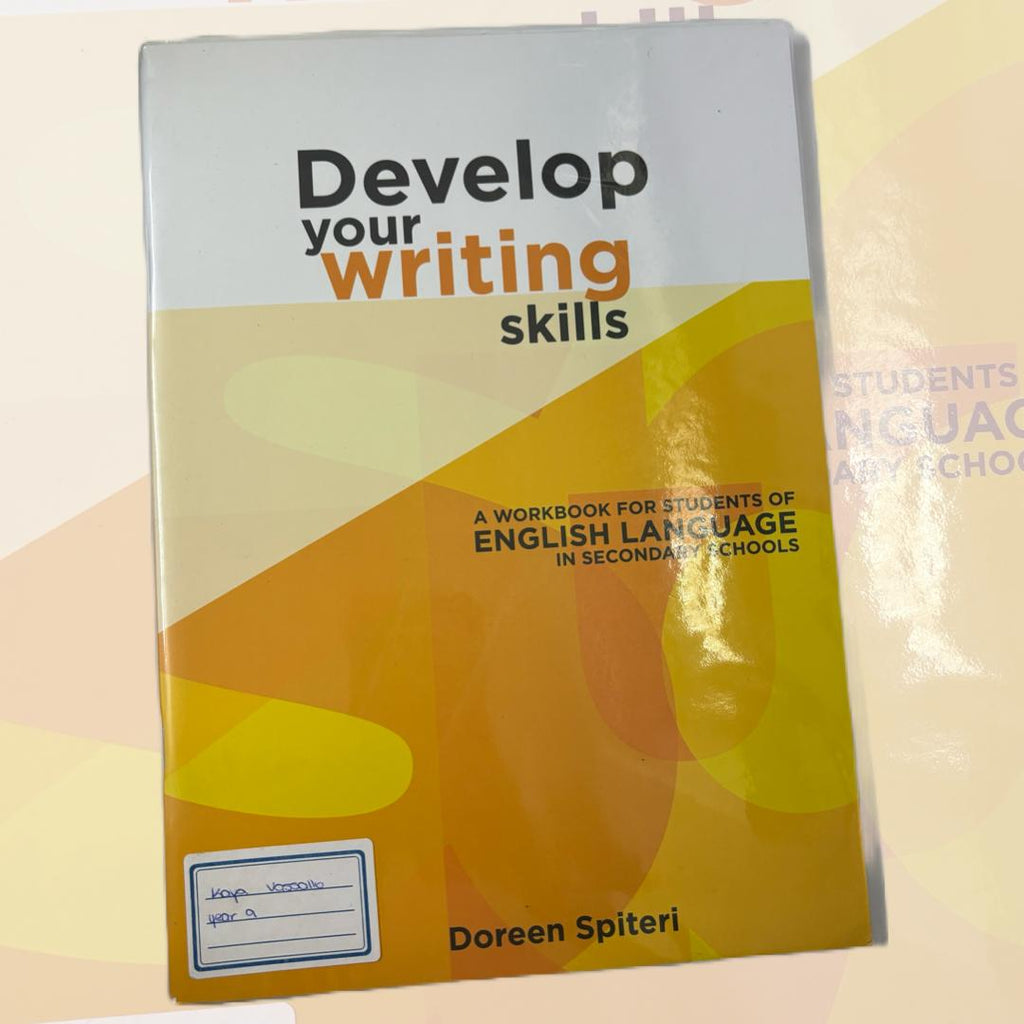 Develop Your Writing Skills