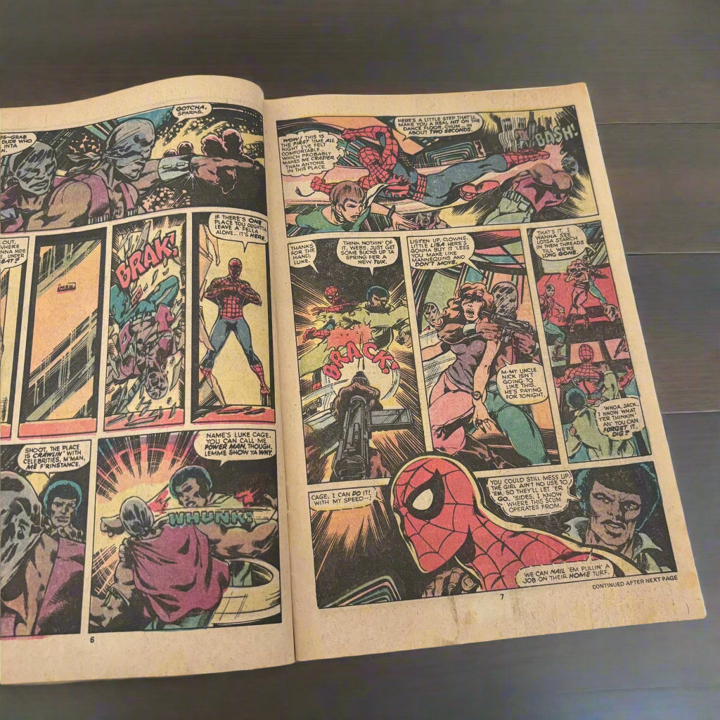 Marvel Team-up #75 Featuring Spider-man and Power Man November 1978 Comic – January 1, 1978