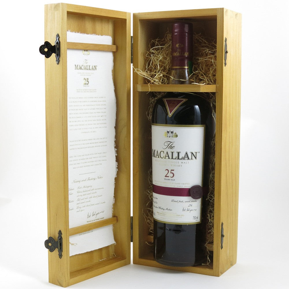 MACALLAN 25 Years Old 2011 Original Bottling 70CL