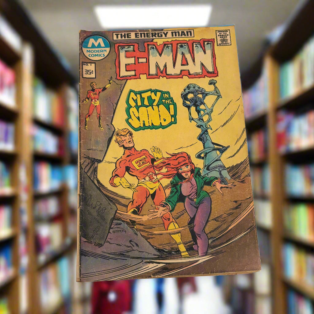 E-Man #4 By Charlton Comics (1974)
