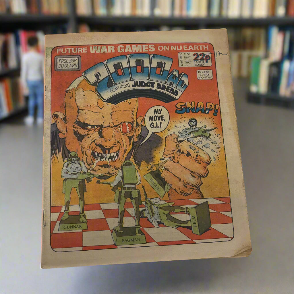 2000 AD Prog No 388 - 20th Oct 1984 Judge Dredd, Rogue Trooper, Pat Mills