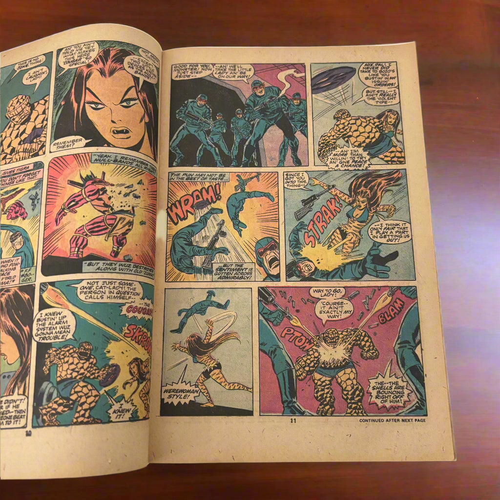 THE THING AND TIGRA #19, marvel comics 1976