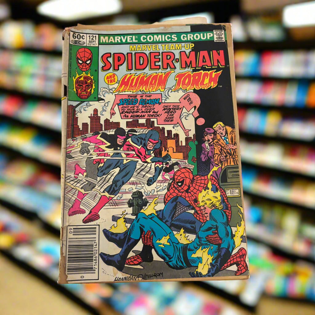 Marvel Team-Up (1972) # 121 Human Torch, 1st Frog-Man 1982