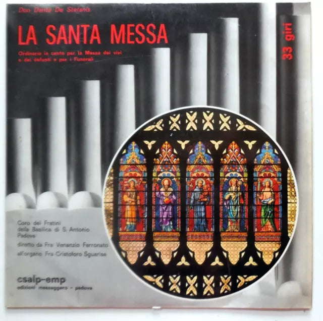 33 Giri Don Dante De Stefanis La Santa Messa Per I Vivi Defunti Funerali – Vinyl Lp "10 Ten inch record