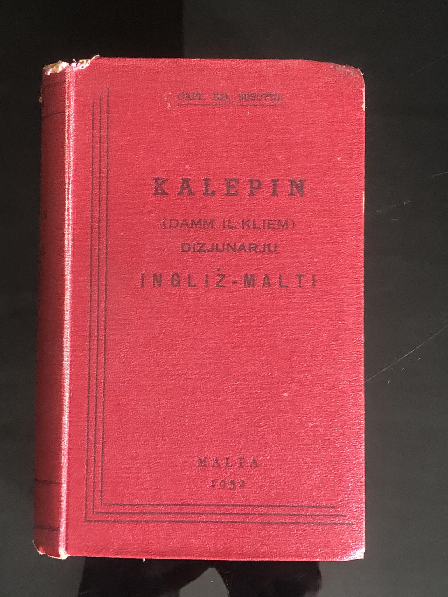 Kalepin Dizjunarju Ingliz-Malti