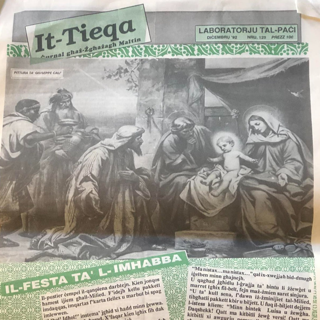 It-Tieqa (Dicembru 92, NRU 125, Press 10c)