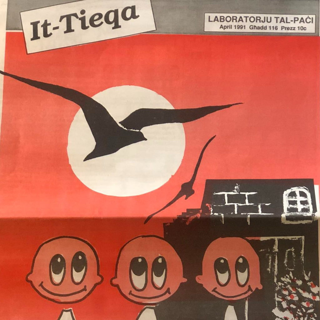 It-Tieqa (April 1991, Ghadd 116, Press 10c)