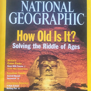 National Geographic September 2001