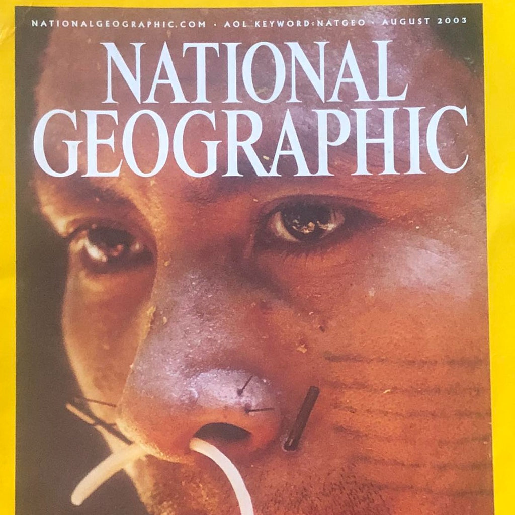 National Geographic August 2003