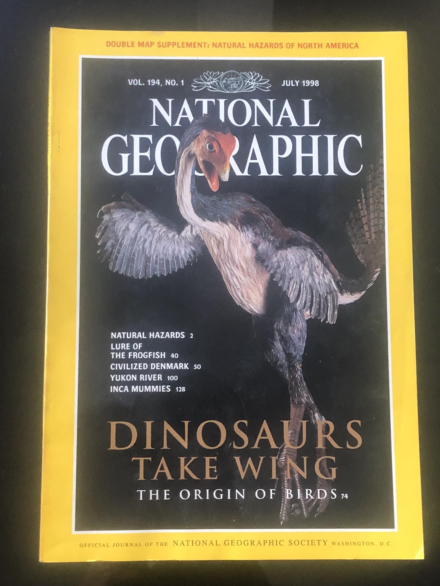 National Geographic July 1998