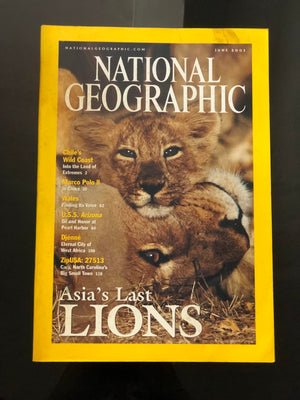 National Geographic June 2001